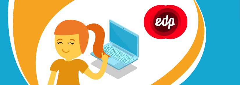 EDP Online: área de clientes y gestiones Logo de EDP