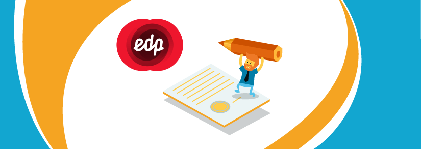 Cambio de titular con EDP Logo de EDP