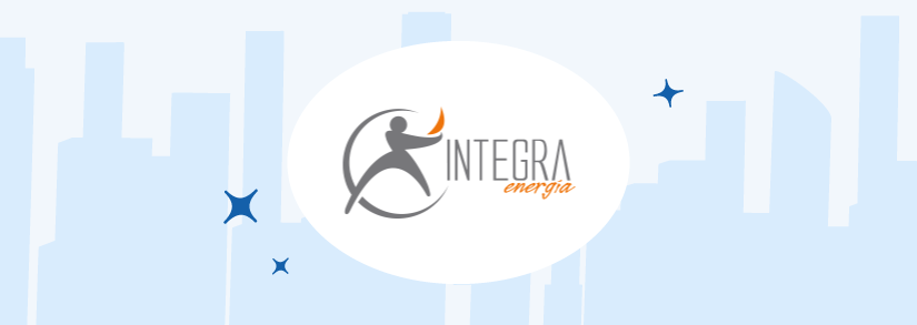 Integra Energía, comercializadora de luz y gas natural Logo de Integra Energía