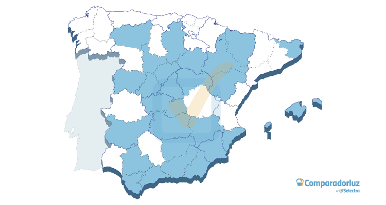 Mapa donde opera Redexis Gas ¿Dónde opera Redexis Gas?