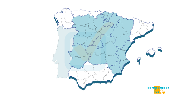 mapa de distribución de I-De, Redes Eléctricas inteligentes