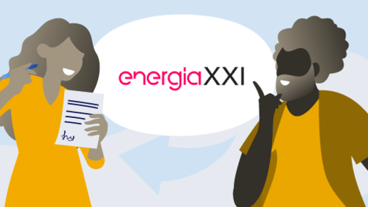 cambio de titular Energía XXI